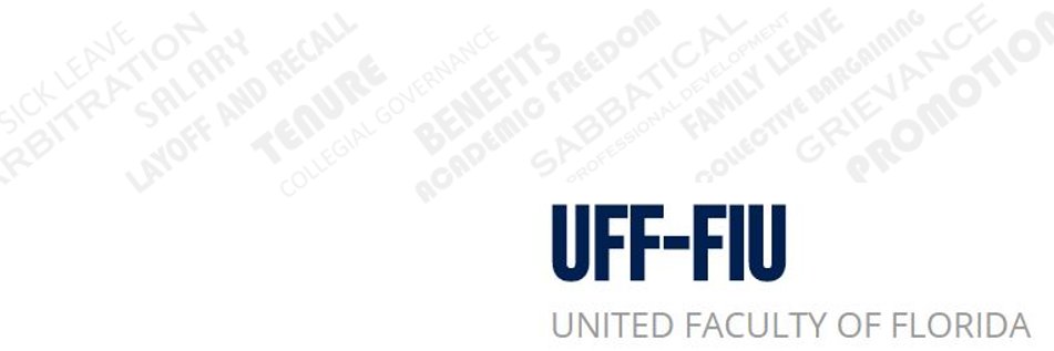 United Faculty of Florida-FIU banner