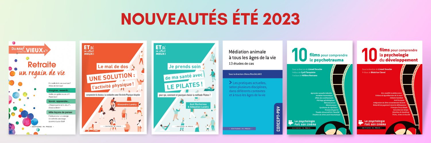 Éditions In Press banner