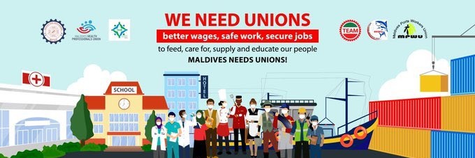 Port Workers Union banner