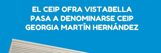 CEIP Georgia Martín Hernández banner