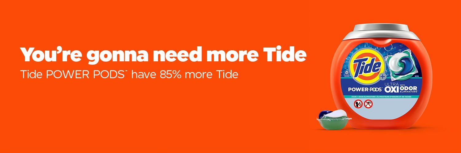 Tide's banner