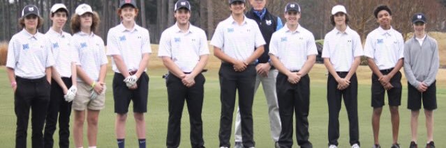 MHS Golf banner