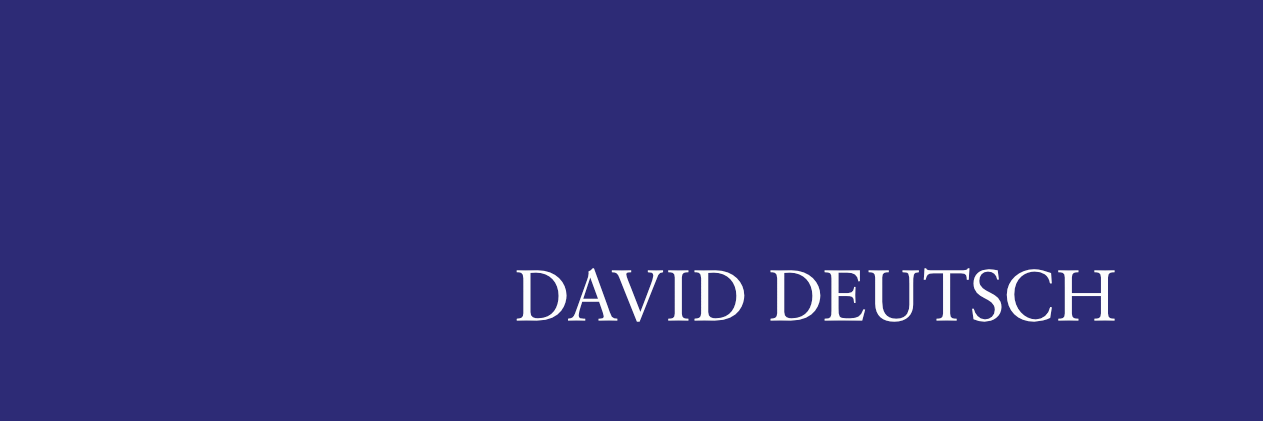 David Deutsch's banner