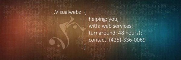 visualwebz Profile Banner