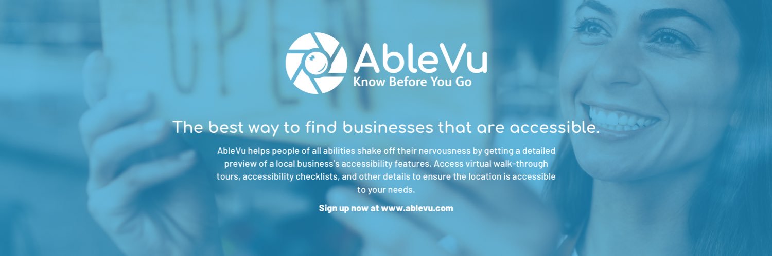 AbleVu Accessibility banner