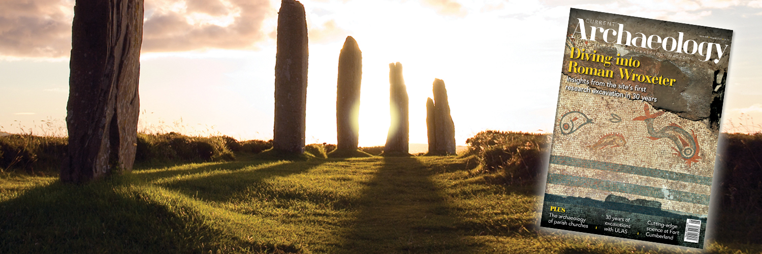 Current Archaeology's banner
