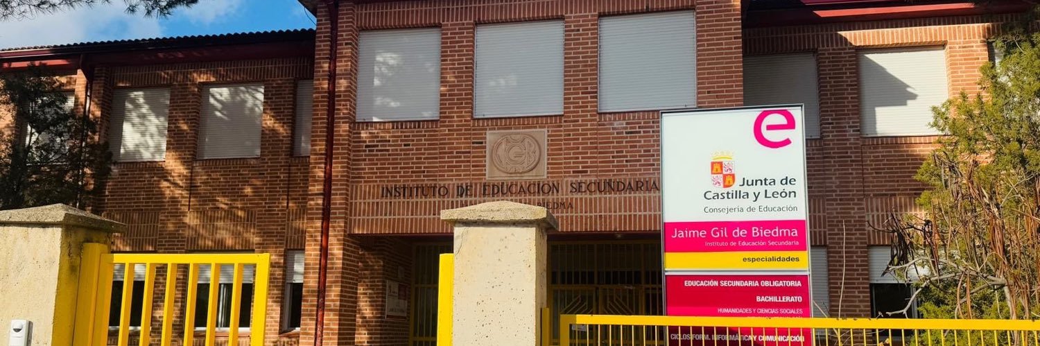 IES Jaime Gil Biedma banner