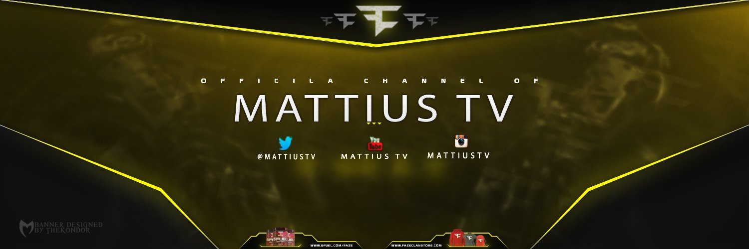 MattiusTV's profile banner image
