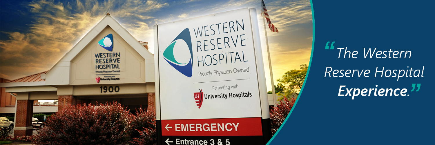 Western Reserve Hospital banner