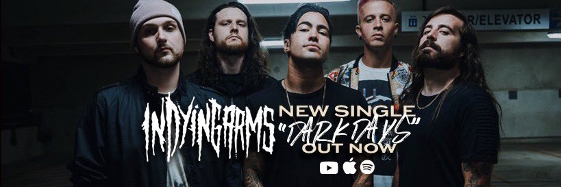 In Dying Arms banner