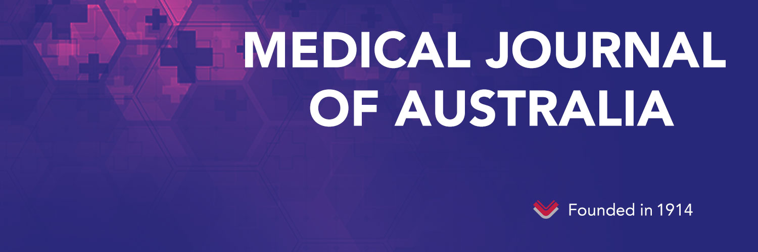 MJA Editor in Chief banner