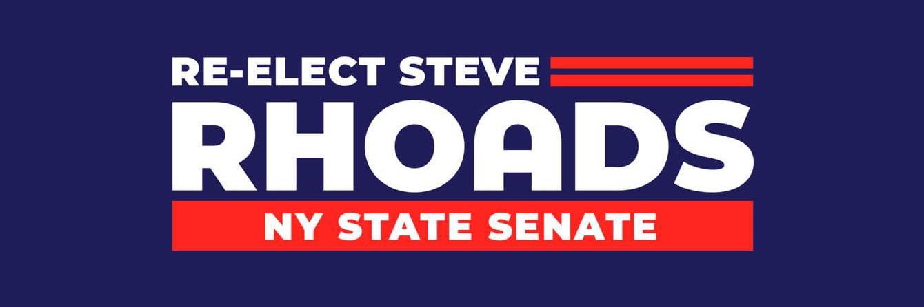 Senator Steve Rhoads banner