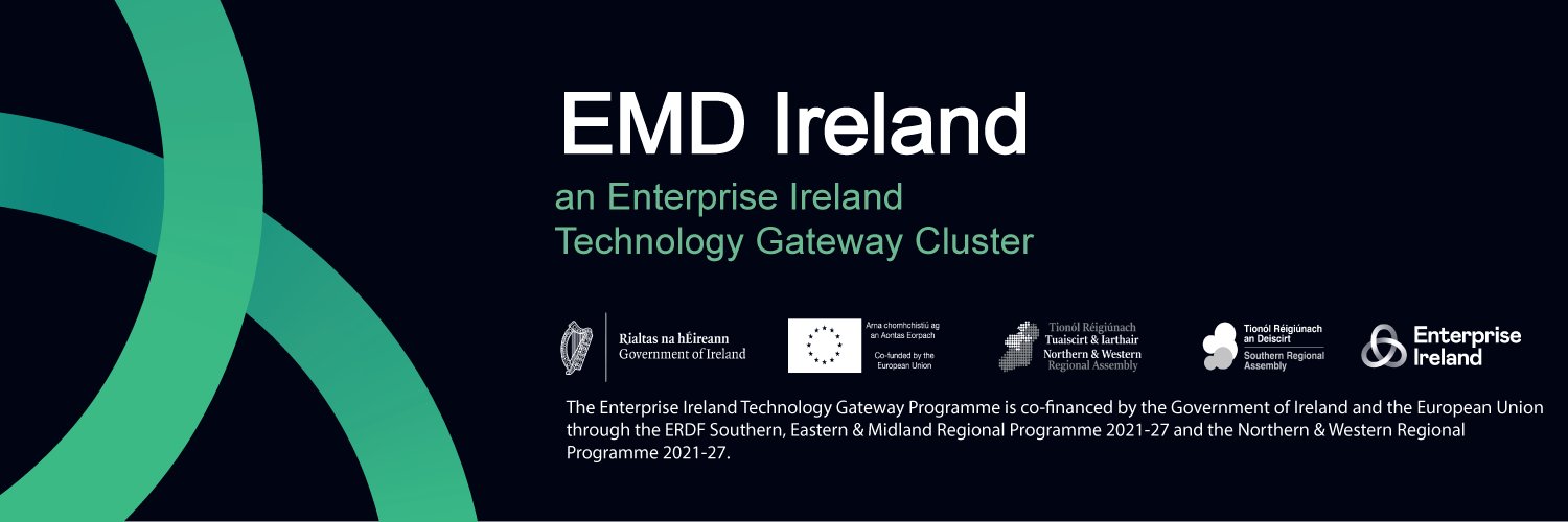 EMD Ireland (Technology Gateway Cluster) banner