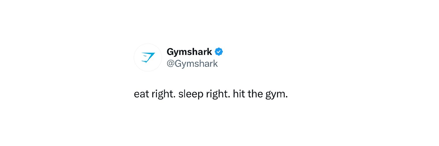 Gymshark banner