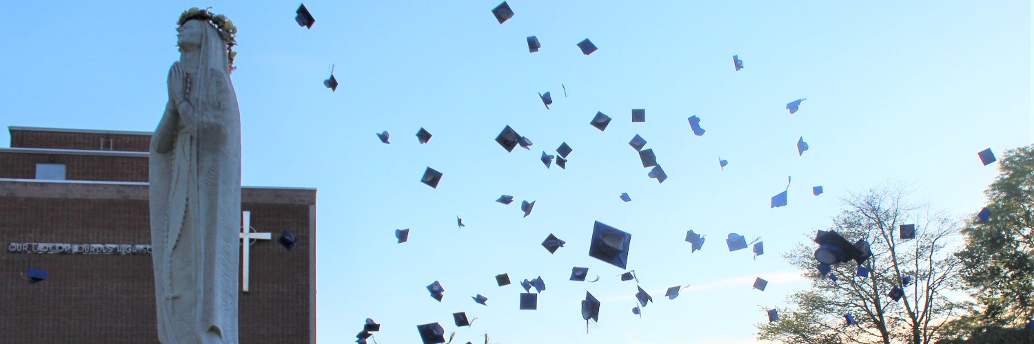 Our Lady of Lourdes High School banner