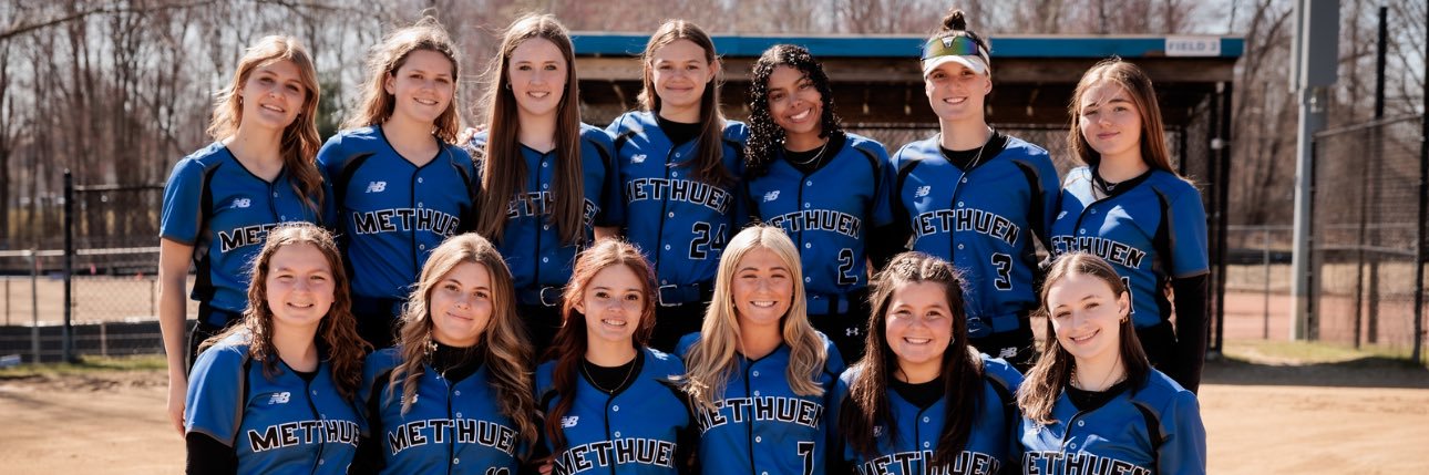 Methuen High Varsity Softball banner