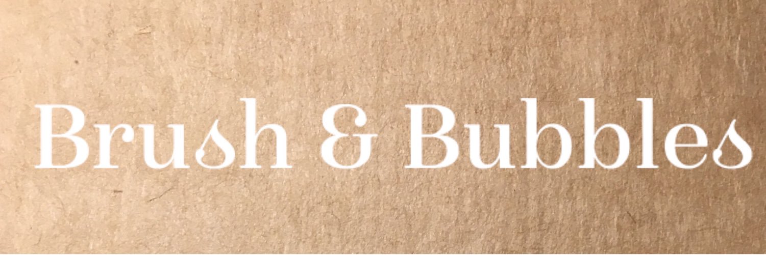 Brush and Bubbles banner