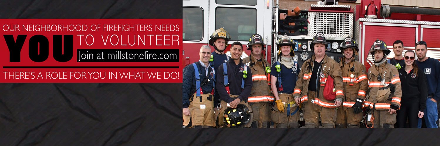 Millstone Twp Fire banner