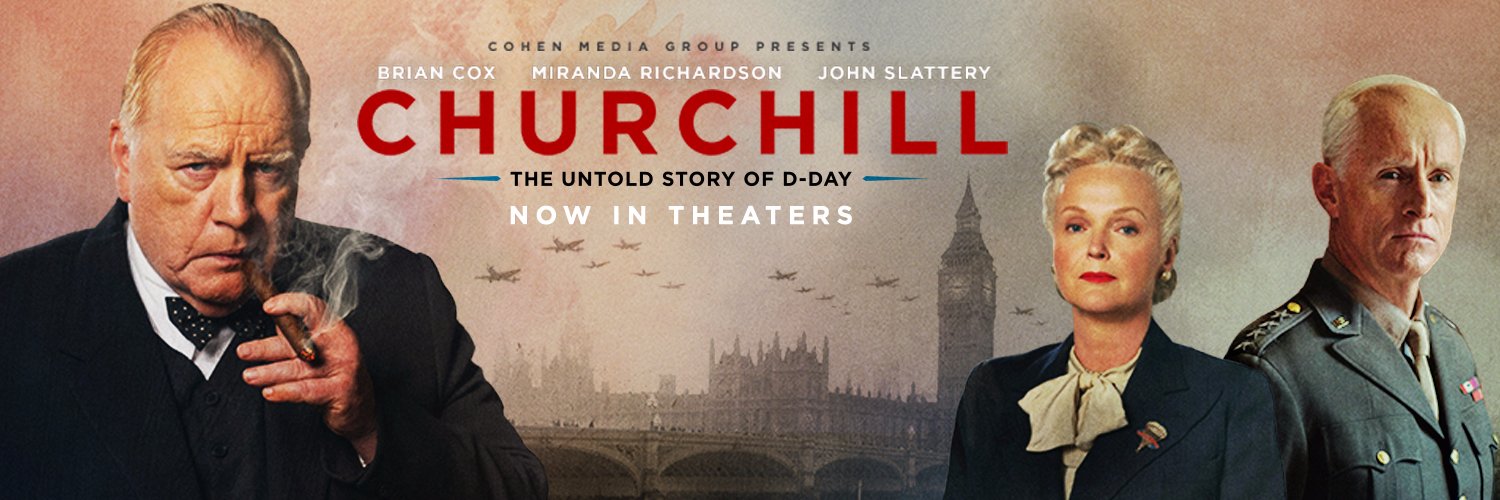 Churchill Film banner