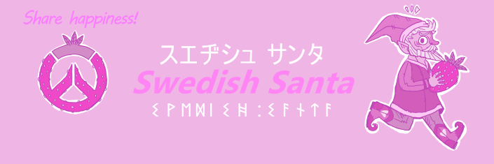 Swedish Santa banner