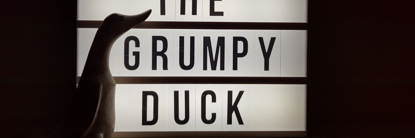 The Grumpy Duck banner