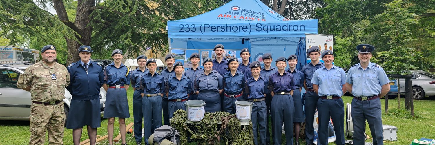 233 (Pershore) Sqn banner