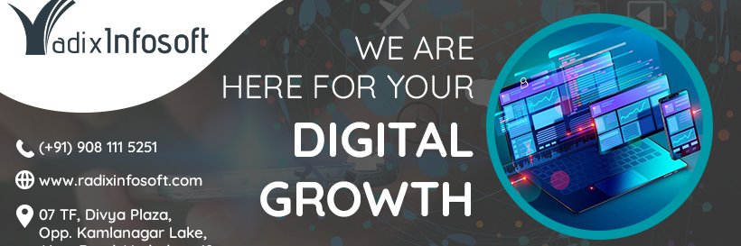 radixinfosoft's profile banner image