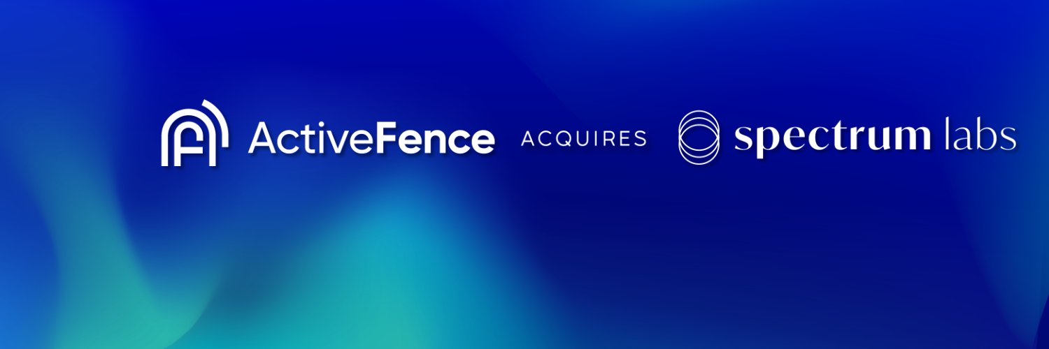 Spectrum Labs (An ActiveFence Company) banner