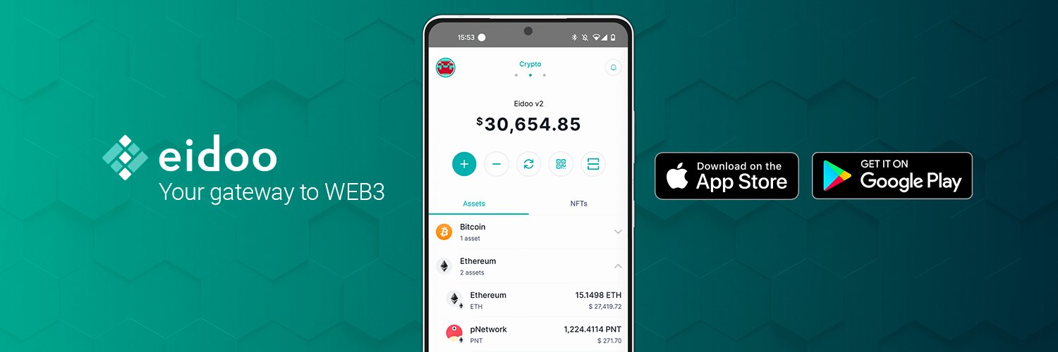 Eidoo - Defi Wallet and Layer2 Debit Card banner