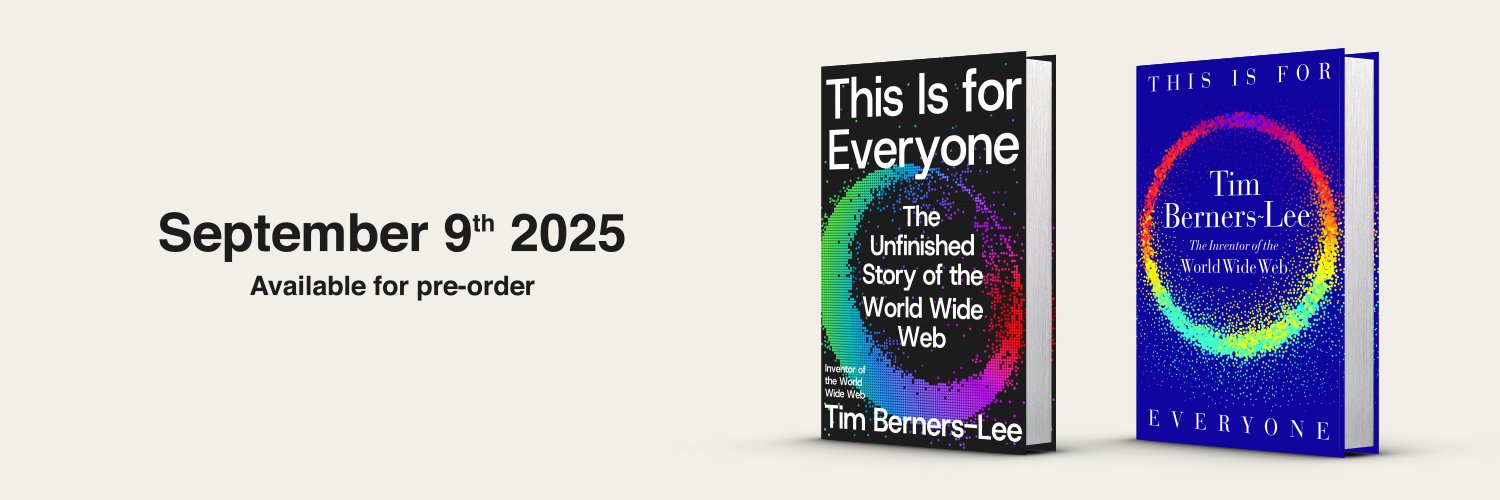 Tim Berners-Lee's banner