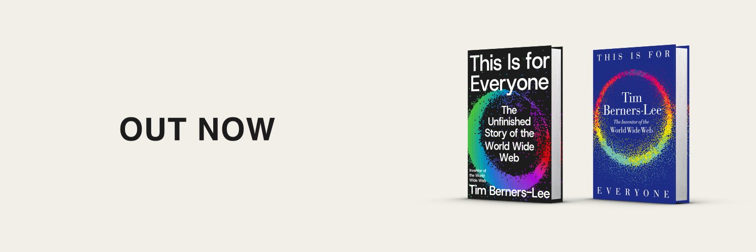 Tim Berners-Lee banner