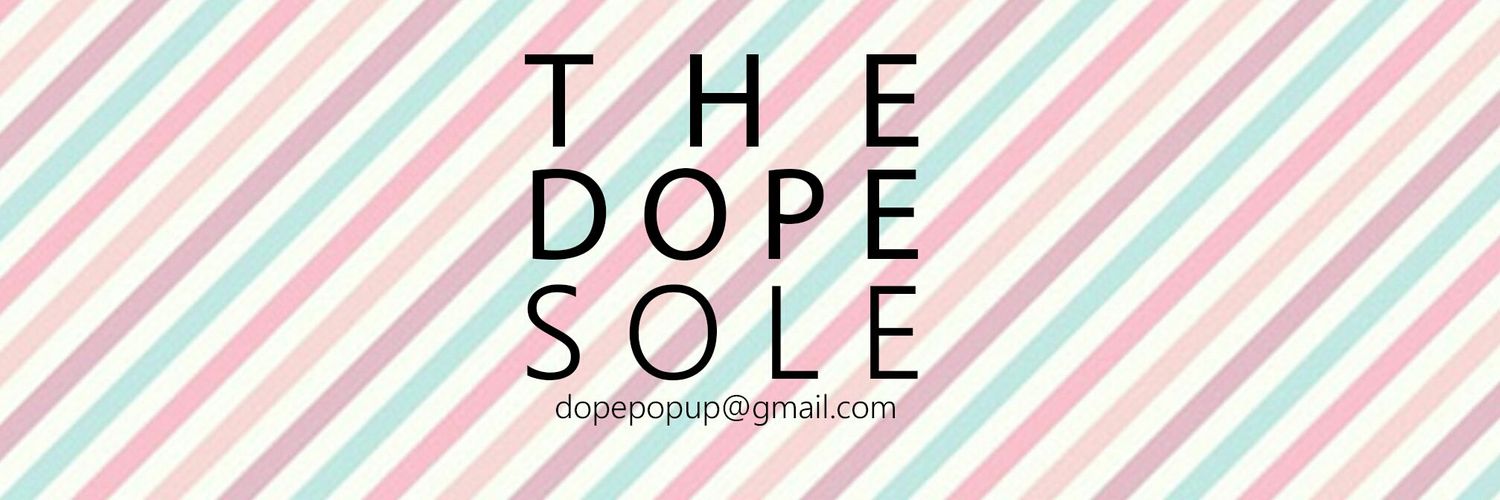 THE DOPE SOLE banner