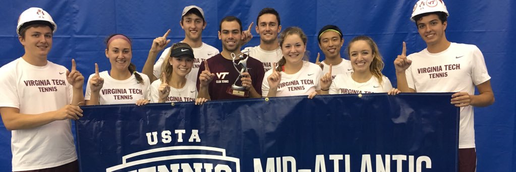 VT Club Tennis banner