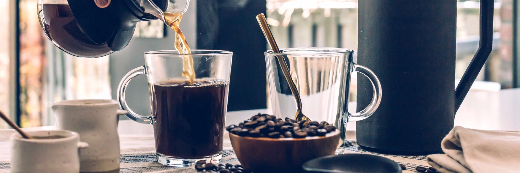 Triangle Coffee banner