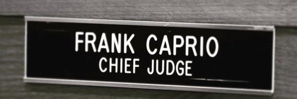 CHIEF JUDGE FRANK CAPRIO Profile Banner