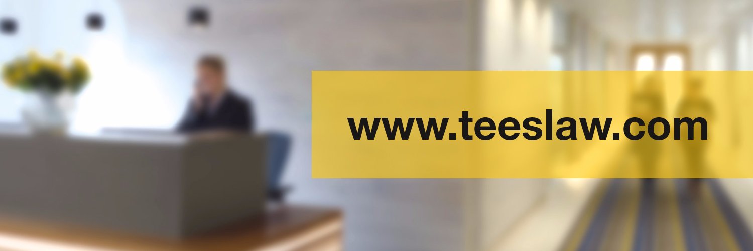 Tees Law banner