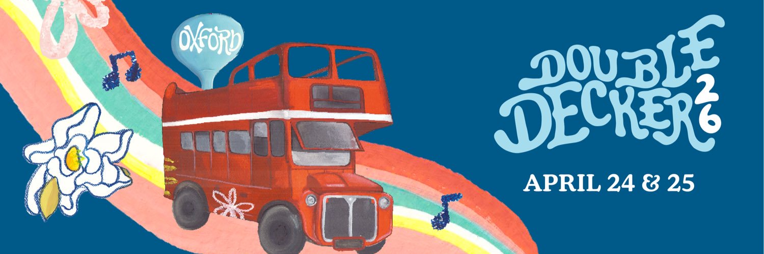 Double Decker Arts Festival banner