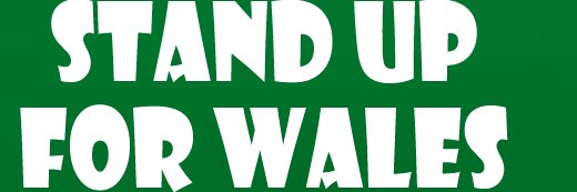 Stand Up For Wales Comedy banner
