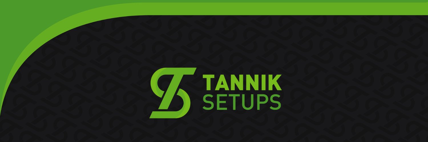 Twitter banner for @TGSetups