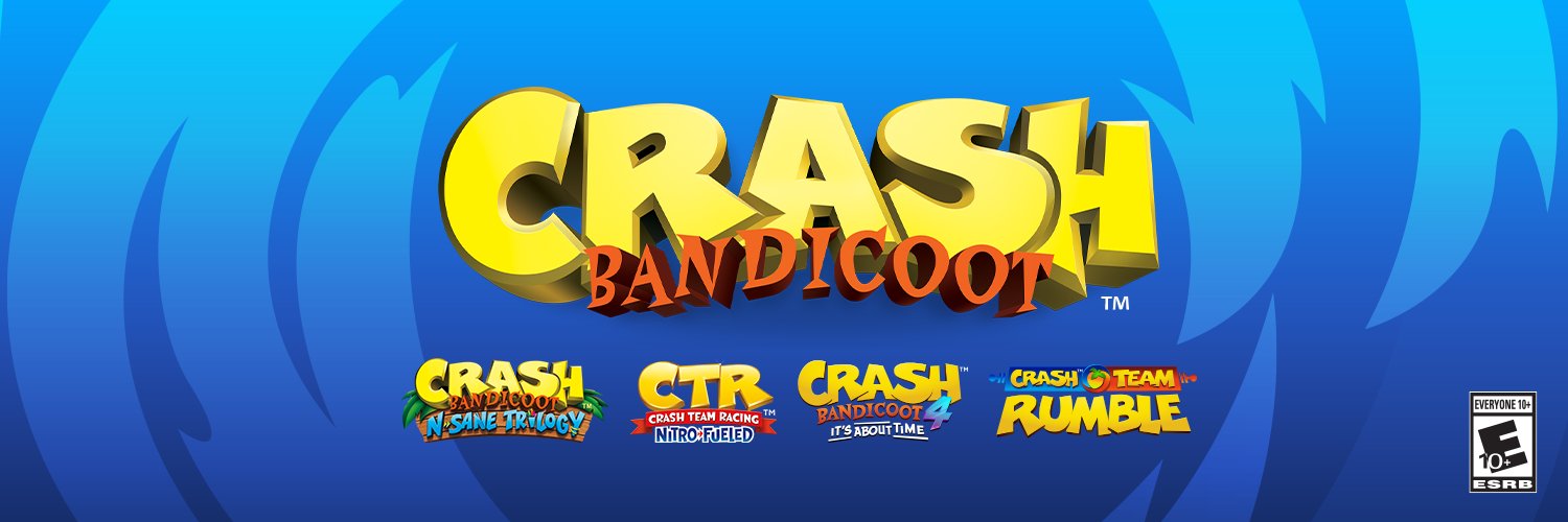 Crash Bandicoot's banner