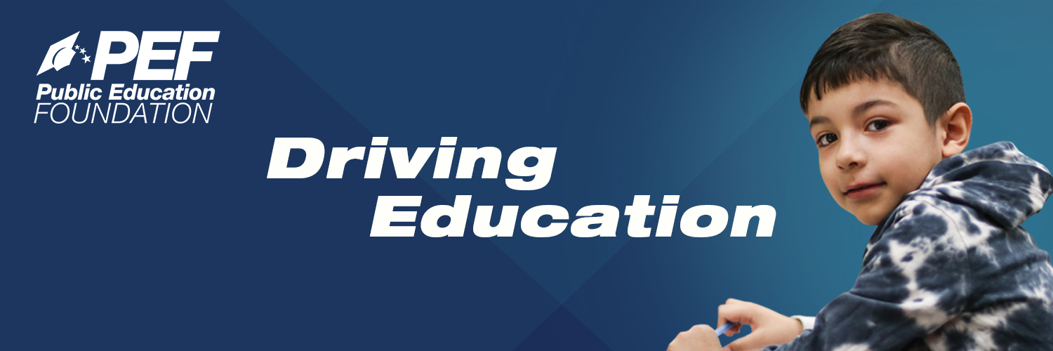 The Public Education Foundation banner