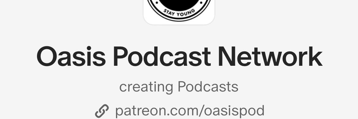 Oasis Podcast's banner