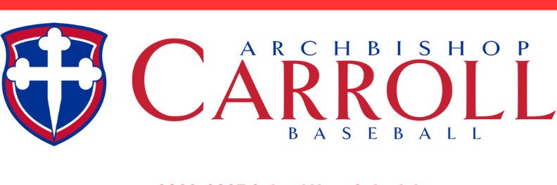 Archbishop Carroll Baseball banner