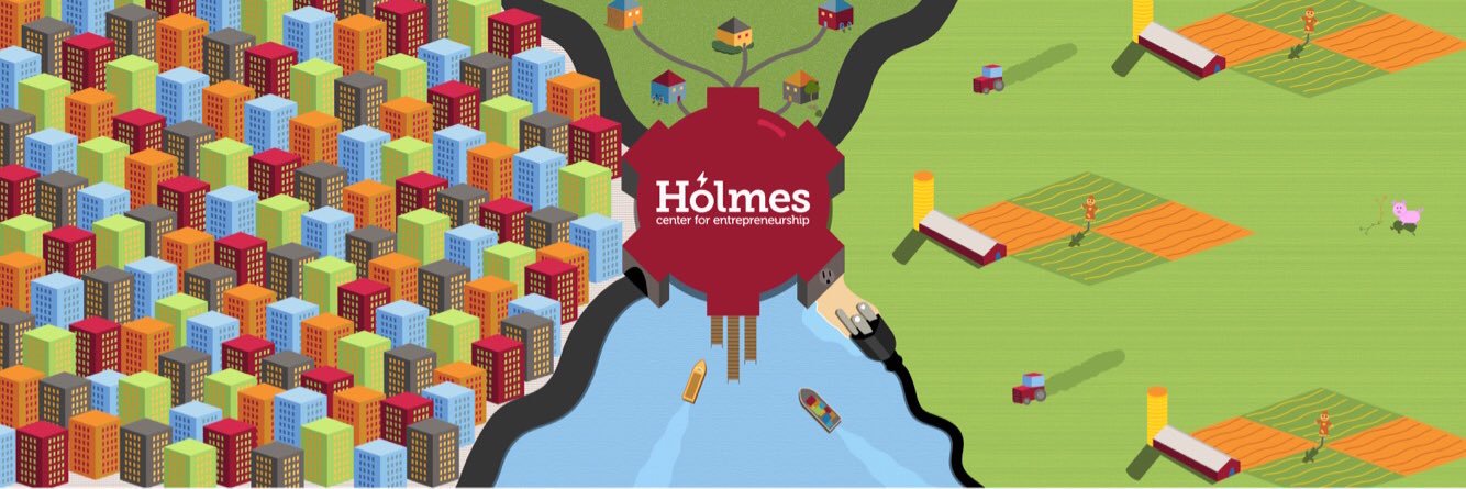 The Holmes Center banner