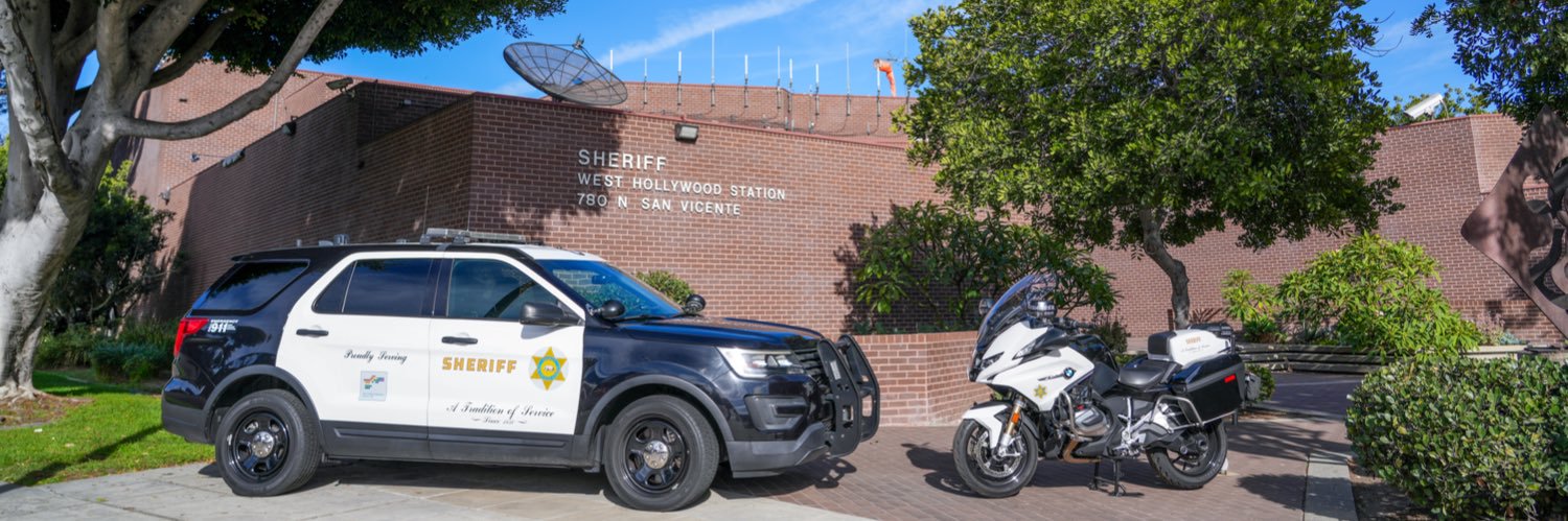 LASD West Hollywood banner