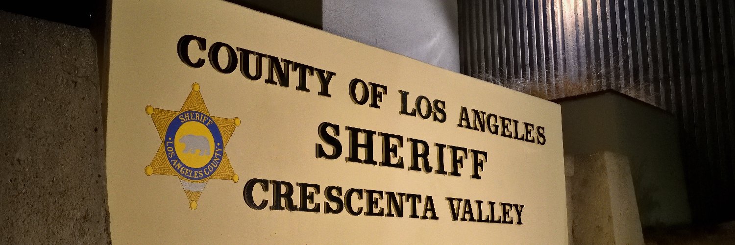LASD Crescenta Valley Station banner