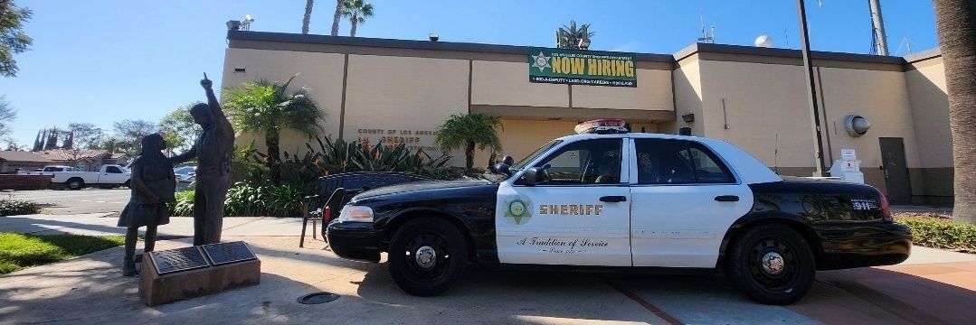 LASD Pico Rivera Station banner