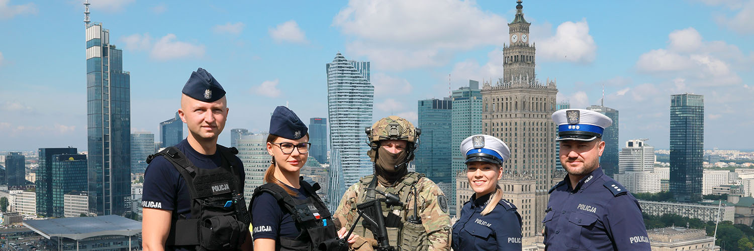 Policja Warszawa's banner