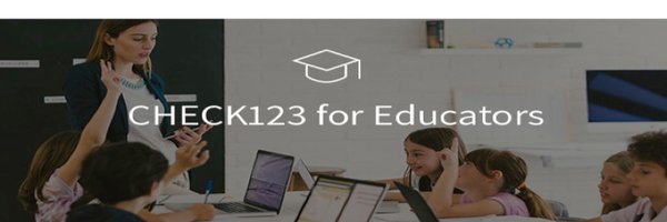 Check123 EDUCATORS Profile Banner