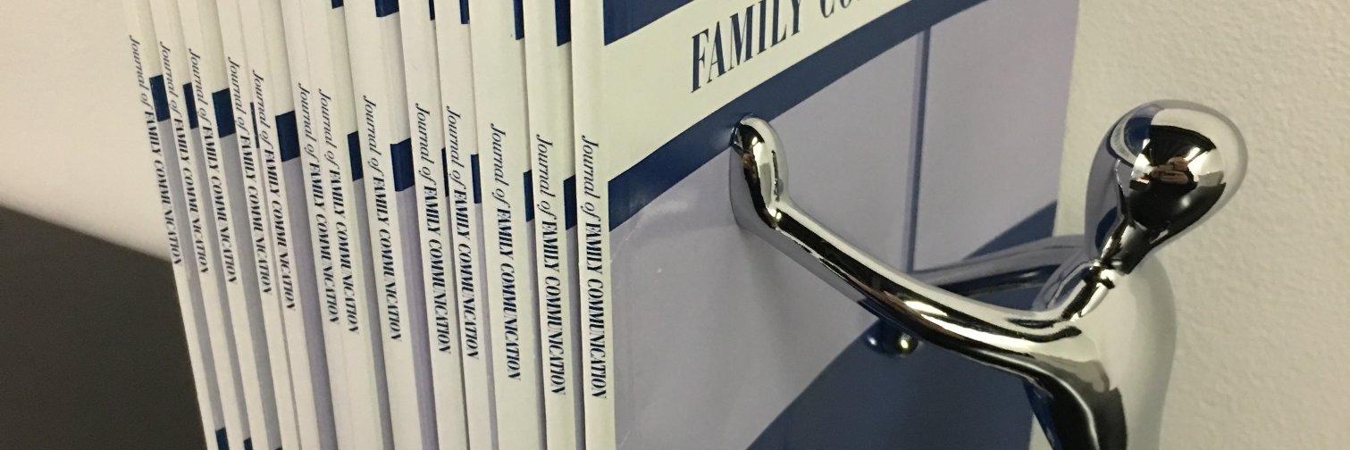 Journal of Family Communication banner